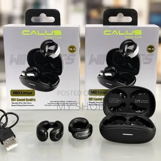 Gym and Athletics Earbuds - Clip on Earbuds