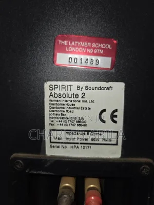 Spirit Absolute Speakers