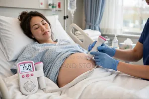 Portable Fetal Doppler Machine/Baby Heart Monitor