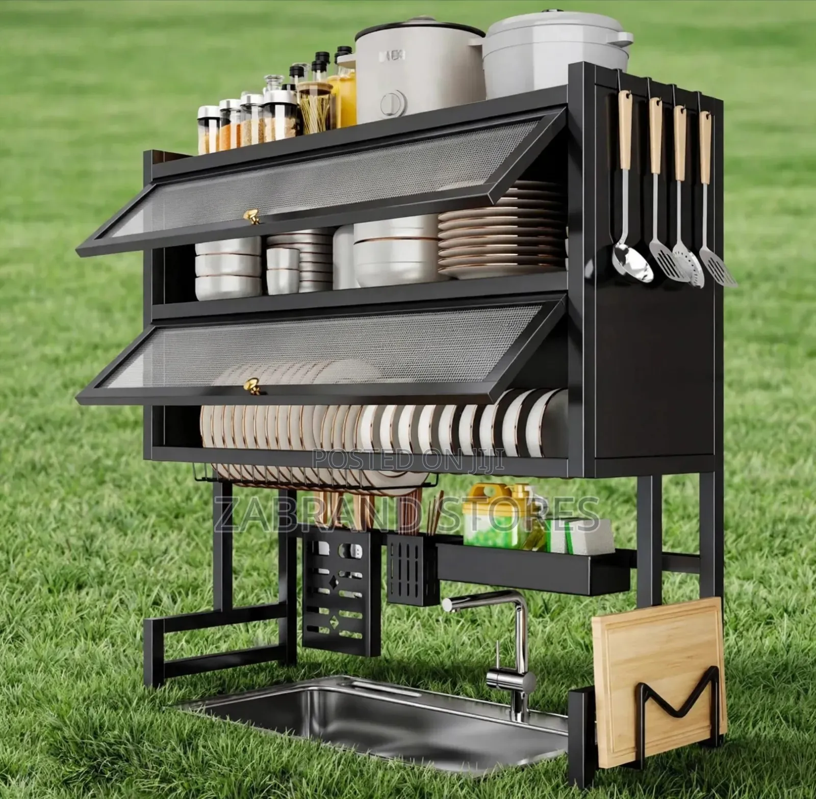 Double Over the Sink Kitchen Rack/Organizer