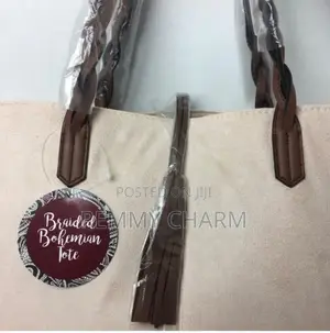 Braided Bohenian Tote Bag