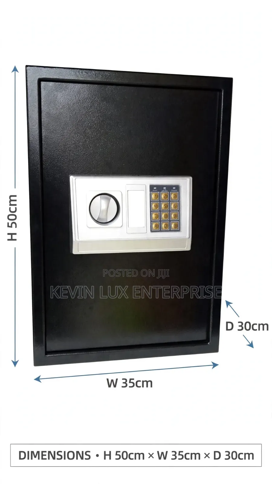 Cash Box Safe 50x35x30