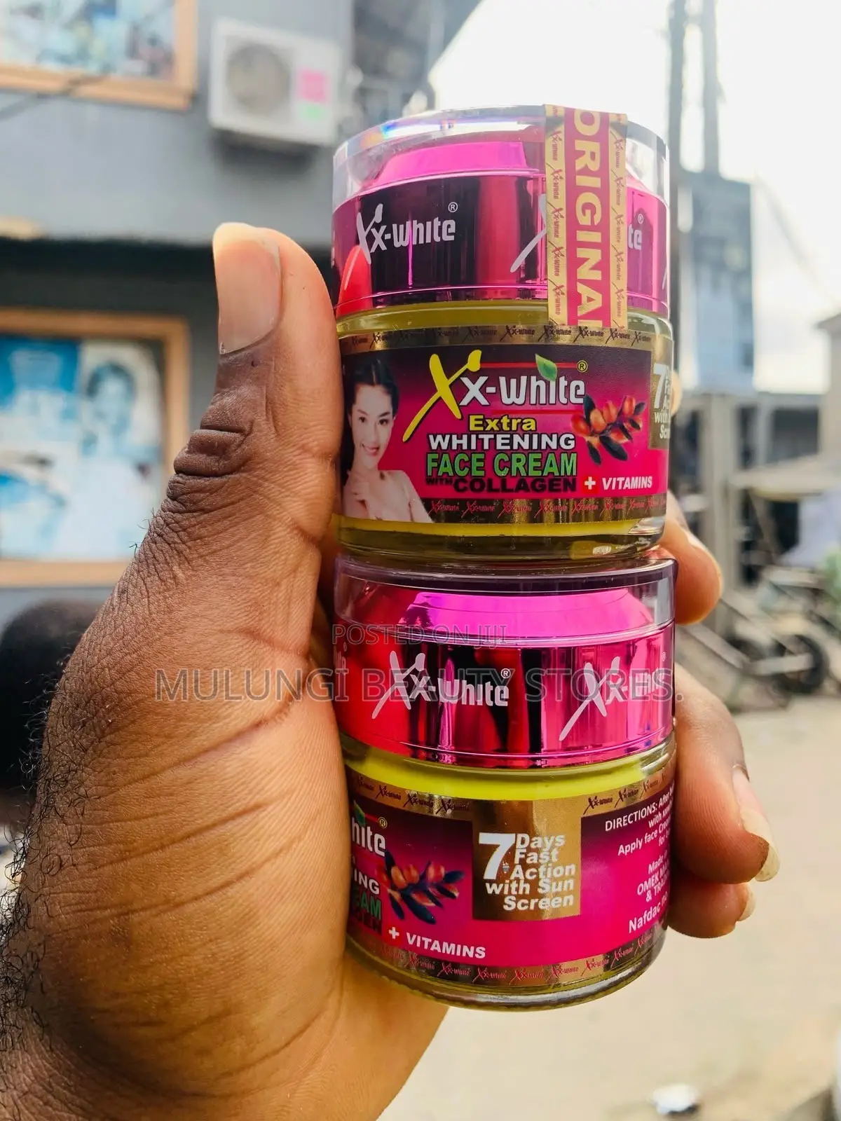 XX-White Extra Whitening Face Cream With Collagen + Vitamins