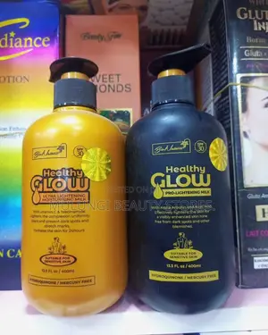 Bio Nature Healthy Glow Ow Bottle Ultra Lightening Moisturising Milk