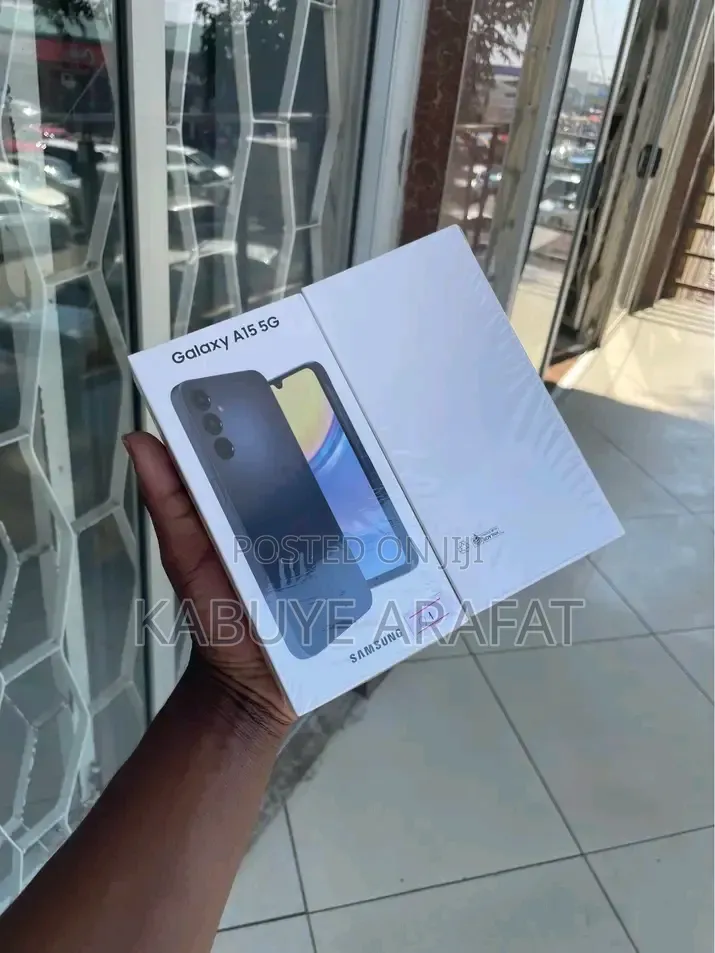 New Samsung Galaxy A15 5G 256 GB Black