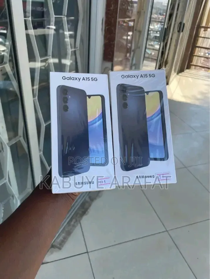 New Samsung Galaxy A15 5G 256 GB Black