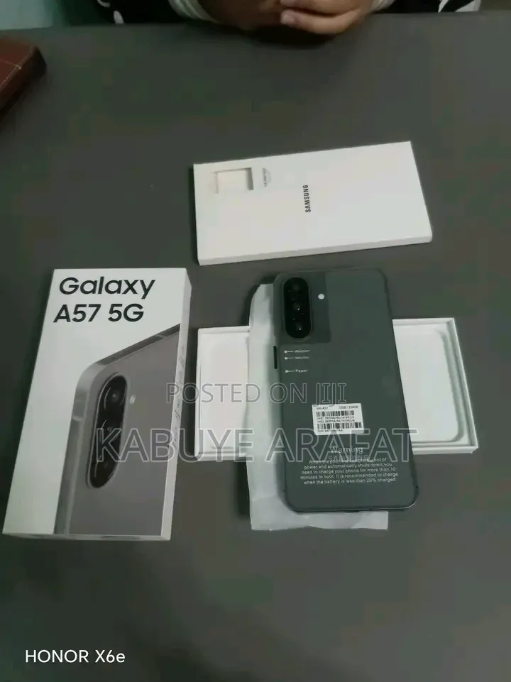 New Samsung Galaxy A57 256 GB Graphite