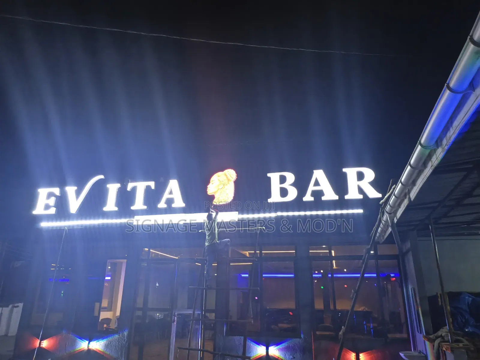 3d Bar Signage