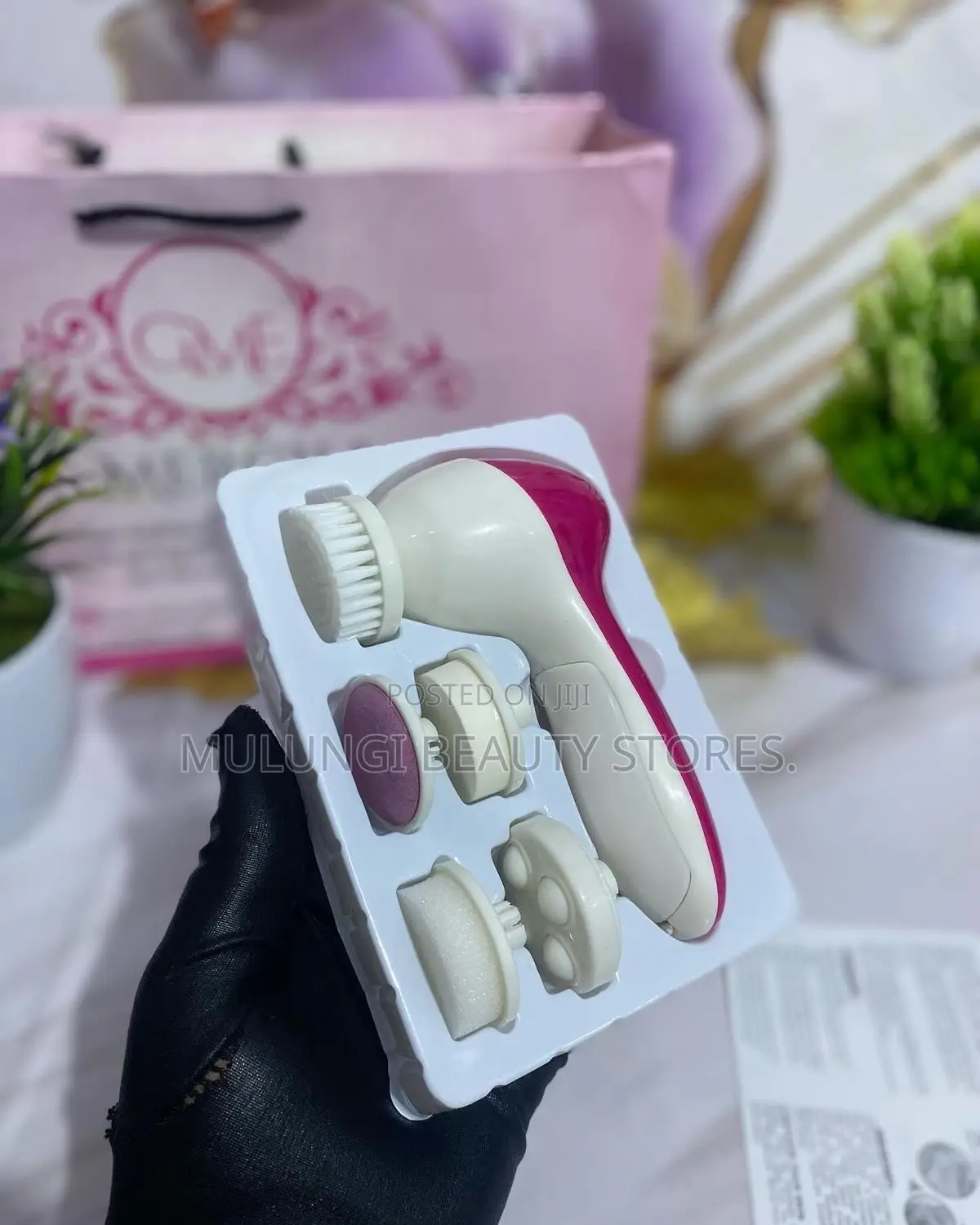 In-1 Electric Facial Cleansing and Massager
