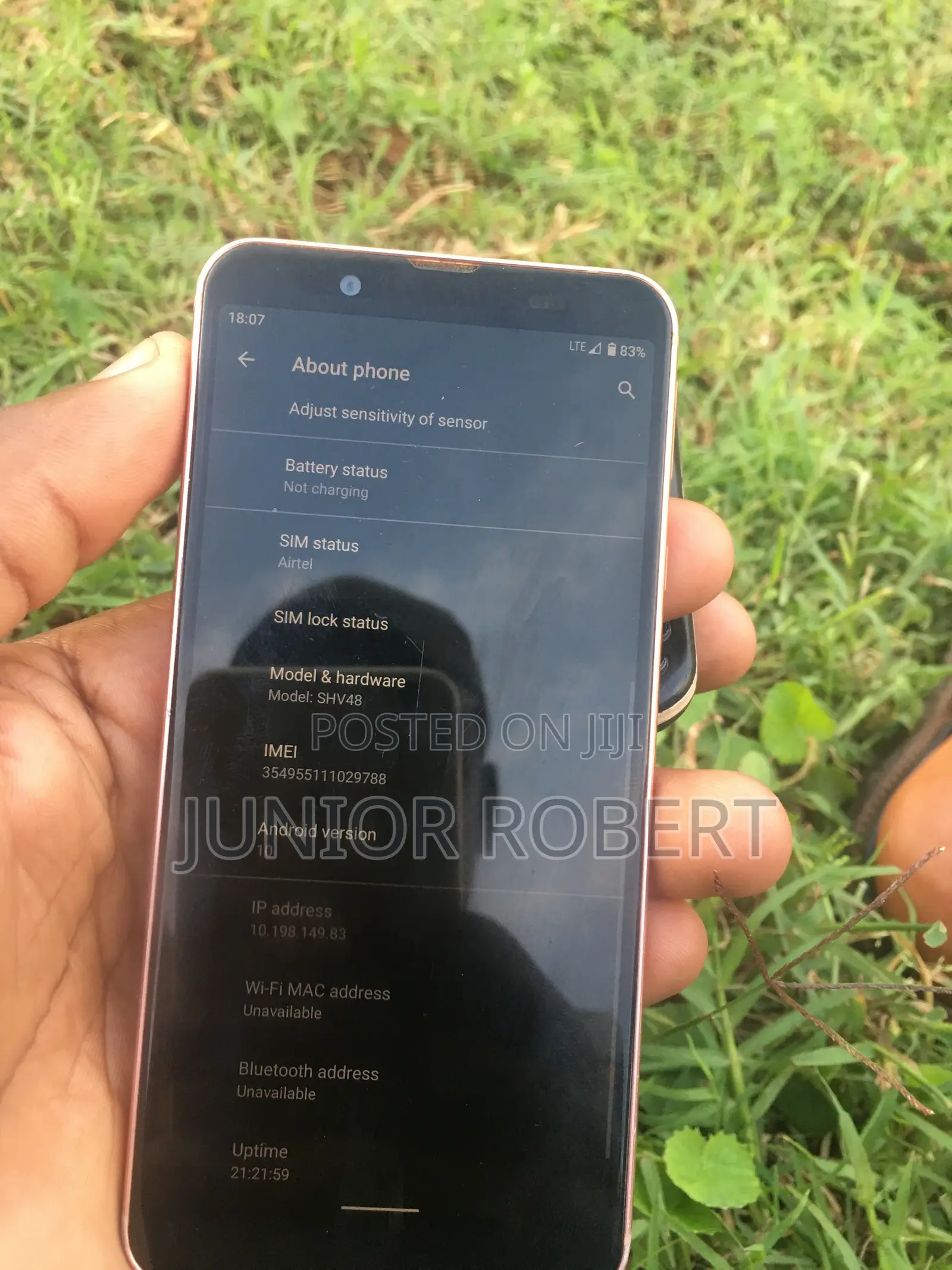 Sharp Aquos Sense 3 SHV45 64 GB Pink
