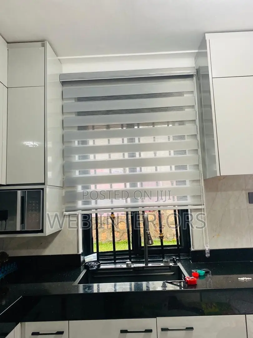Light Grew Kitchen Blinds Per Square Meter
