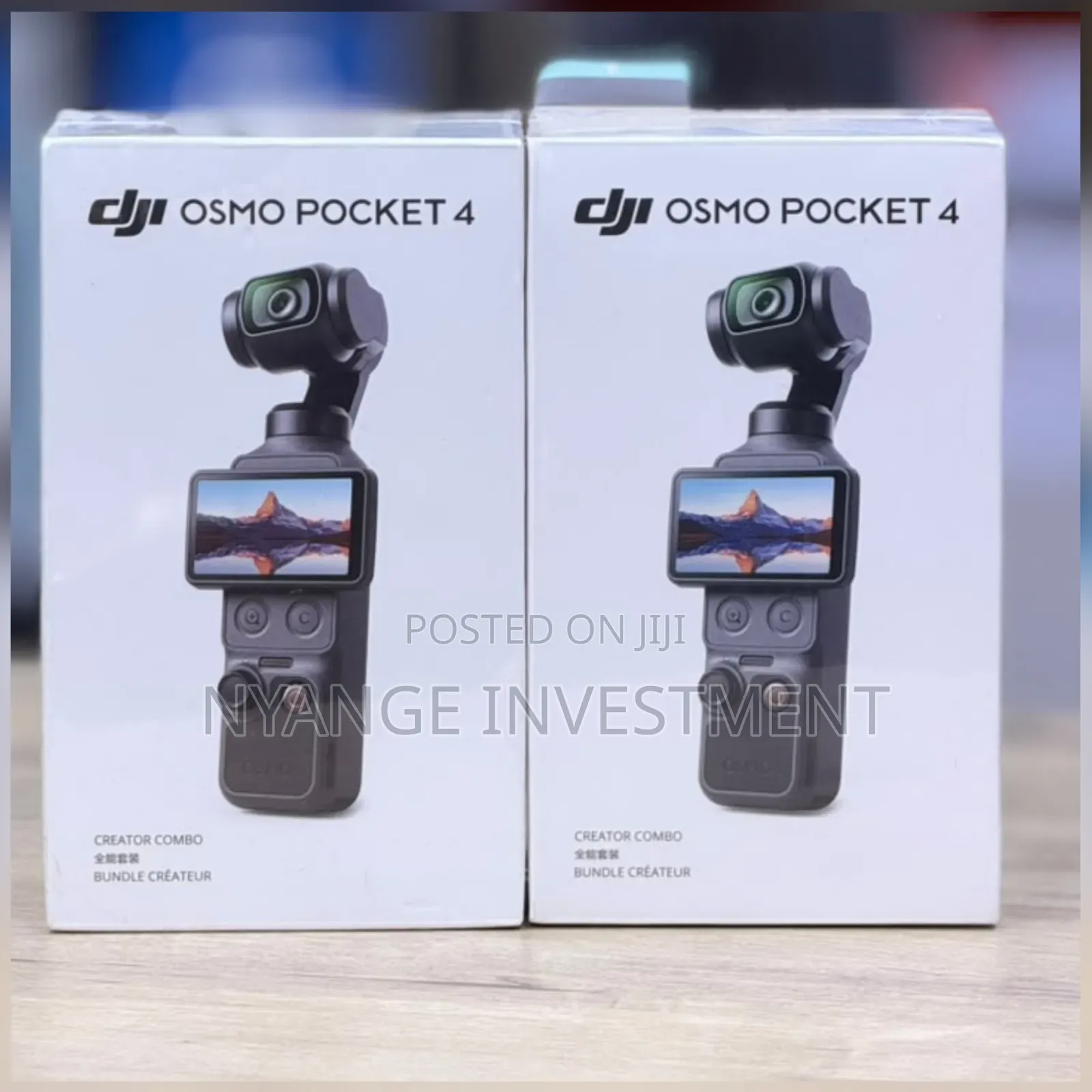 Dji Osmo Pocket 4 Creator Combo, Pocket Gimbal Vlog Camera, 1′′ CM