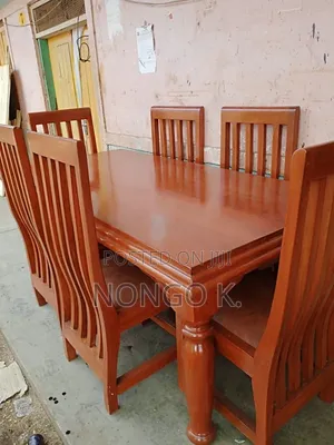 Set of Dinning Chairs and the Square Table