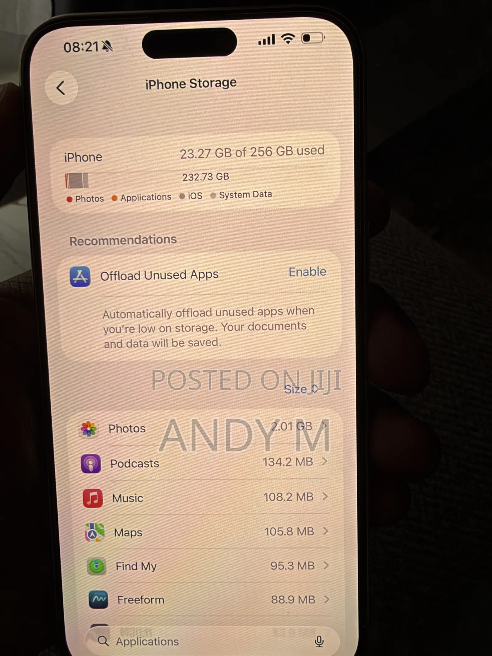 Apple iPhone 15 Pro Max 256 GB Gray