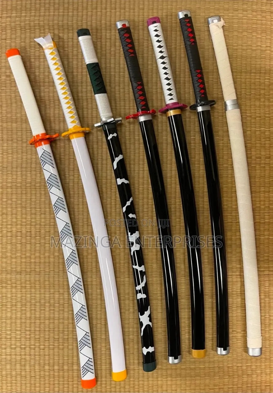Steel Storm Sakura Katana Sword Demon Slayer Anime for Display