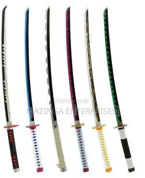 Steel Storm Sakura Katana Sword Demon Slayer Anime for Display