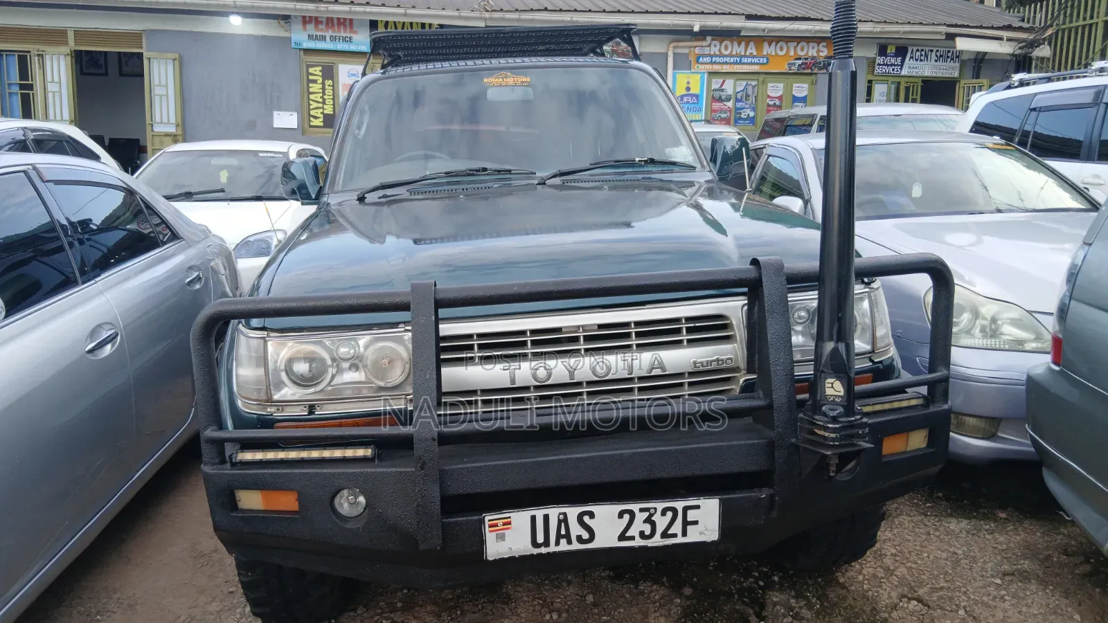Toyota Land Cruiser 2001 Green