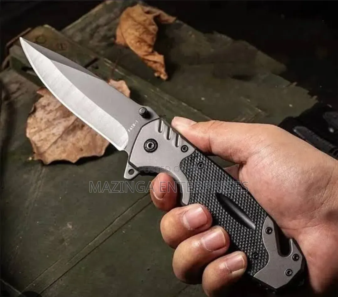 Rolgno Stainless Steel Folding Pocket Knife EDC Outdoor Survival Knife