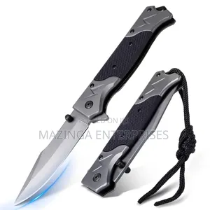 Rolgno Stainless Steel Folding Pocket Knife EDC Outdoor Survival Knife