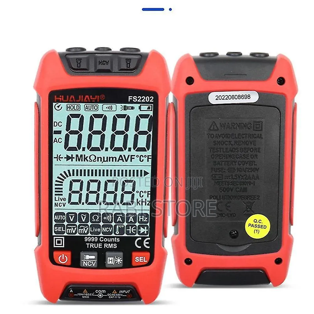 Smart Intelligent Digital Multimeter 6000 Counts Meter