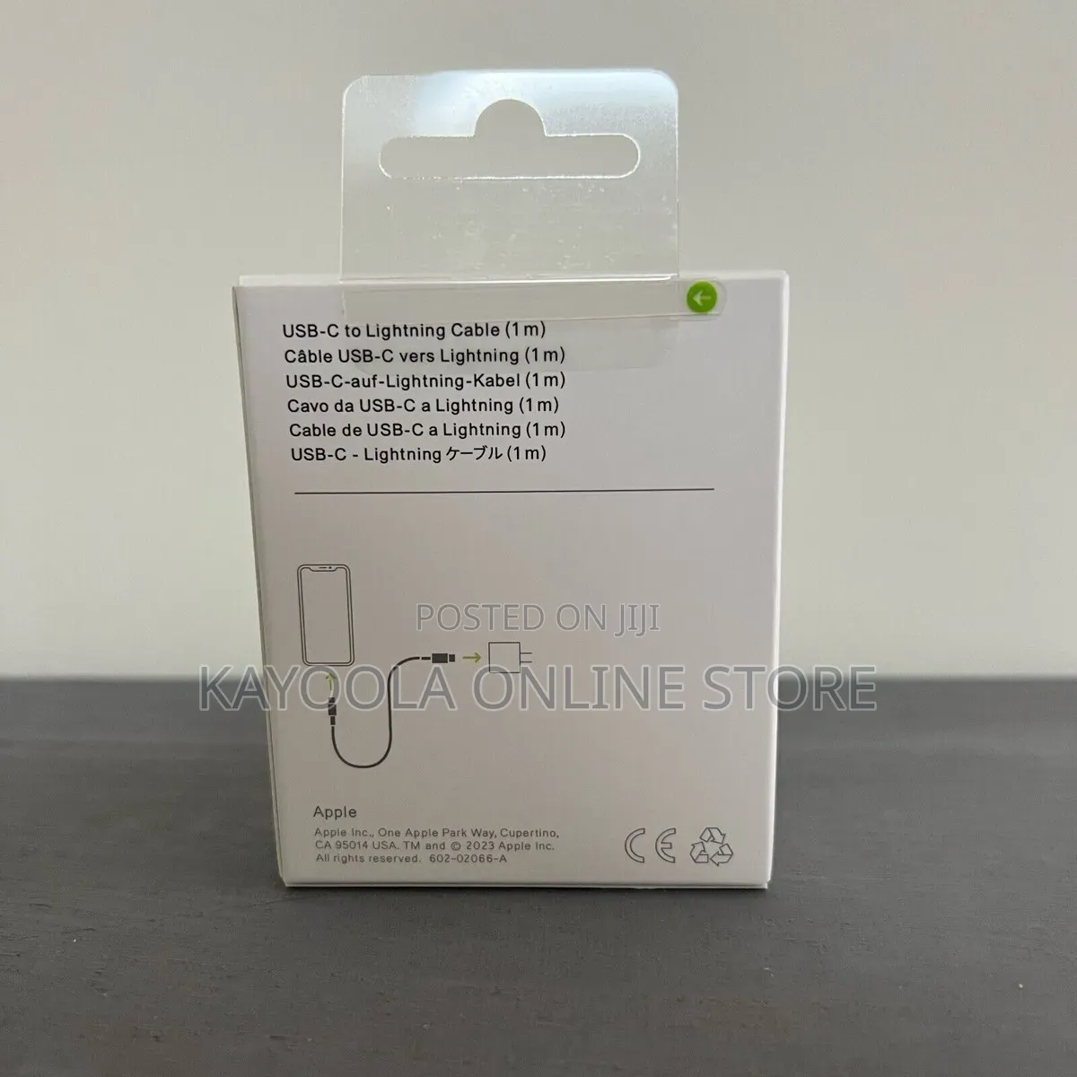 1- Meter USB-C to Lightening Apple Charging Cable