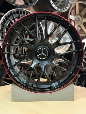 Rim 19 Black Red Sport Rims for Mercedez Benz