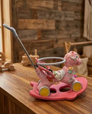 Kids' 4-in-1 Rocking Horse and Ride-on Toy