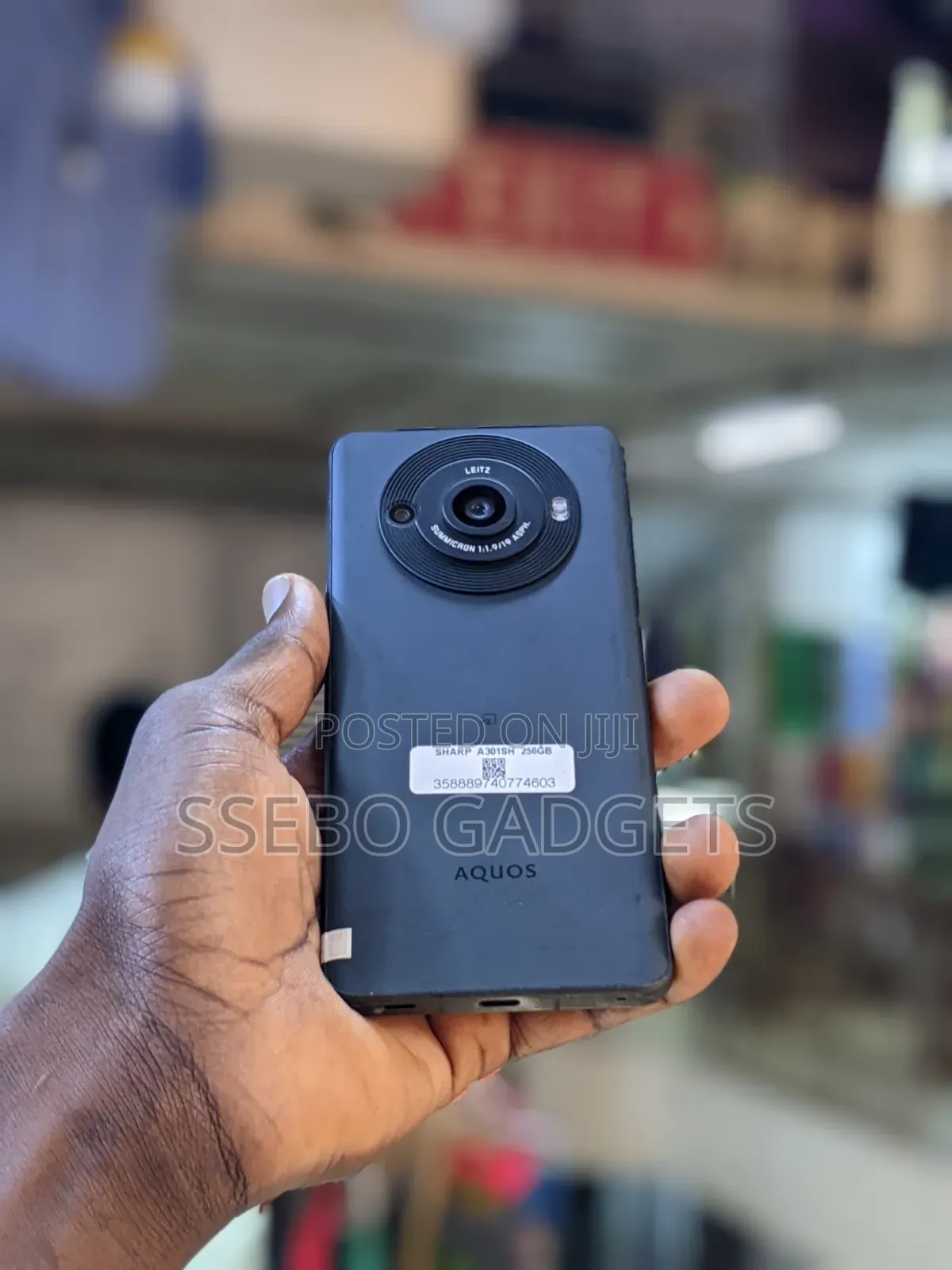 Sharp Aquos R8s pro 256 GB Black