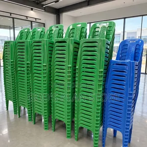 Blue & Green Heavy Duty Plastic Chairs Plastic Chairs