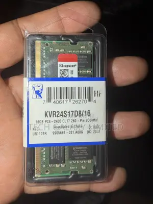 Kingston 16gb 2400Mhz Ddr4 Pc4 Ram for Laptops