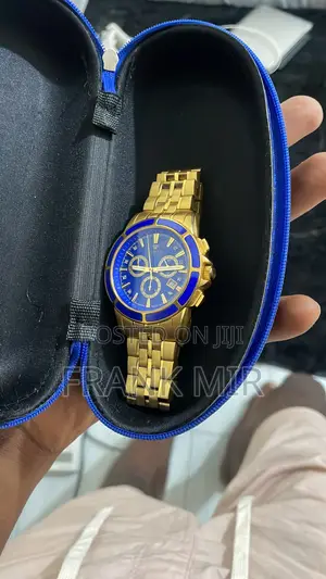 Louis XVI Majesté Gold Blue 43mm - Original With Box