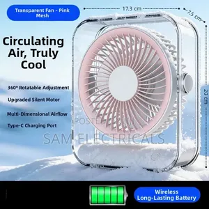 Desktop Rechargeable Fan