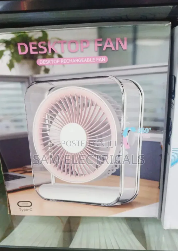 Desktop Rechargeable Fan