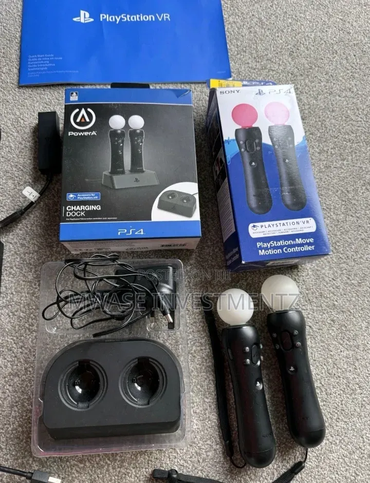 Playstation Vr 1st Gen + Camera + Motion Controllers