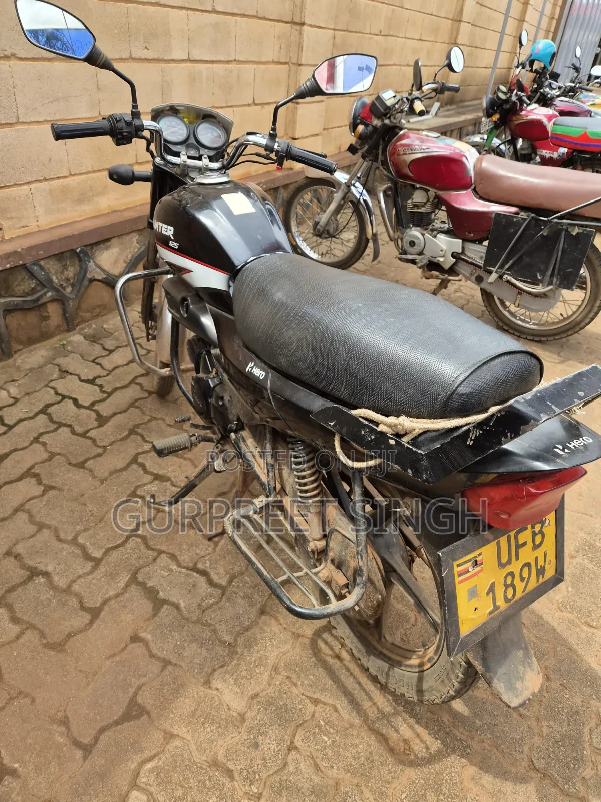 Hero Hunter 125 2018 Black