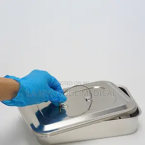 Medium Sterlization Tray With Side Holes