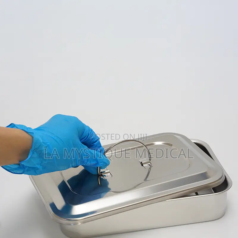 Medium Sterlization Tray With Side Holes