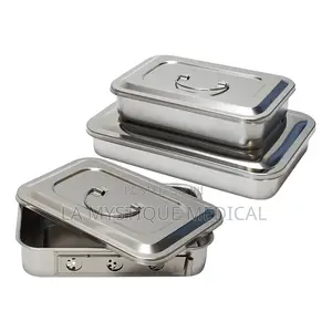 Medium Sterlization Tray With Side Holes