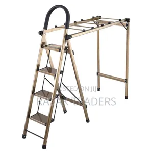 Foldable Clothes Airer Freestanding Step Ladder Foldable for Home Use