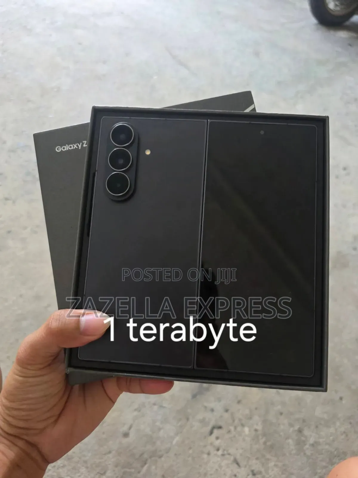 New Samsung Galaxy Z Fold7 1 TB Black