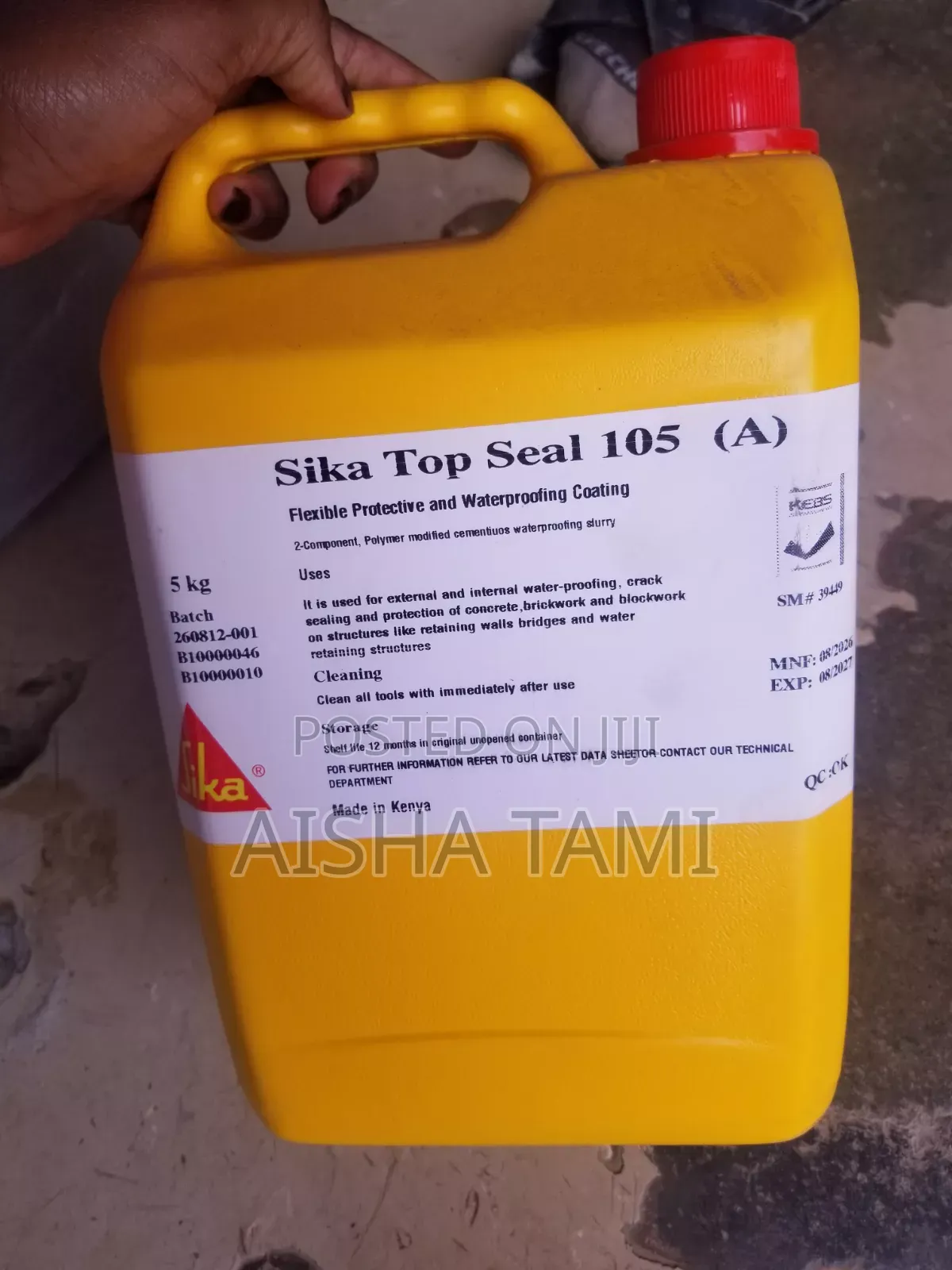 Sika Top Seal Set