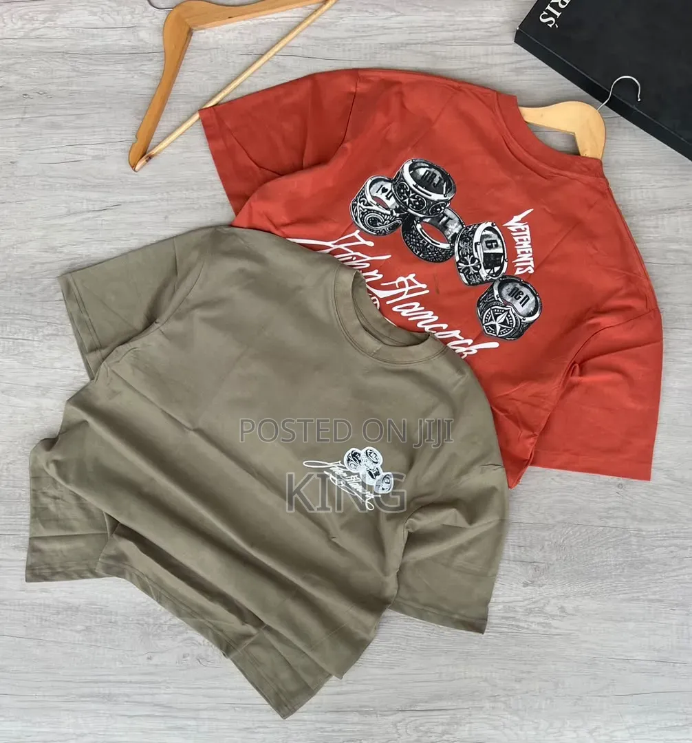 Typography Cotton T-Shirts