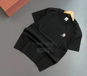 Men's Short-Sleeve Boxy-Fit Henley T-Shirts