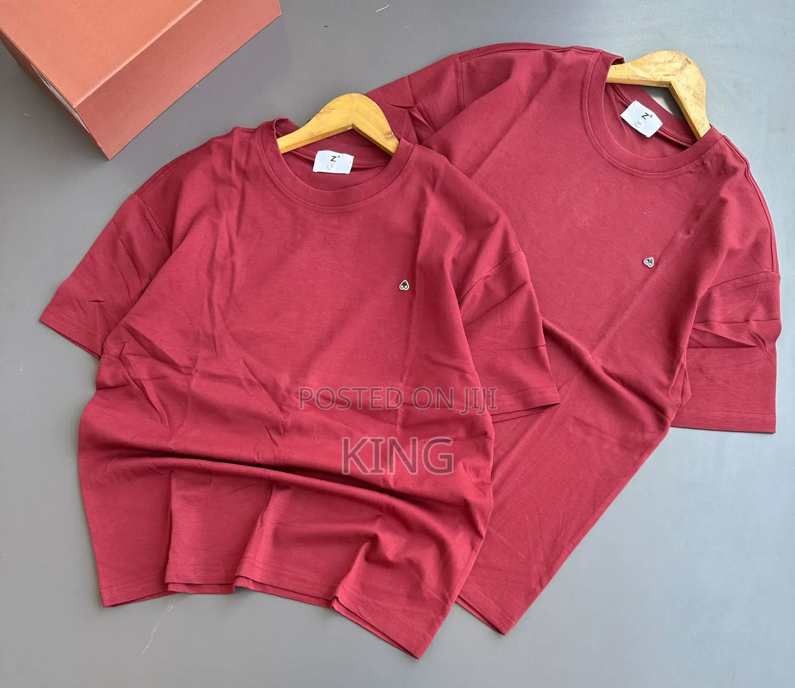 Men's Short-Sleeve Boxy-Fit Henley T-Shirts
