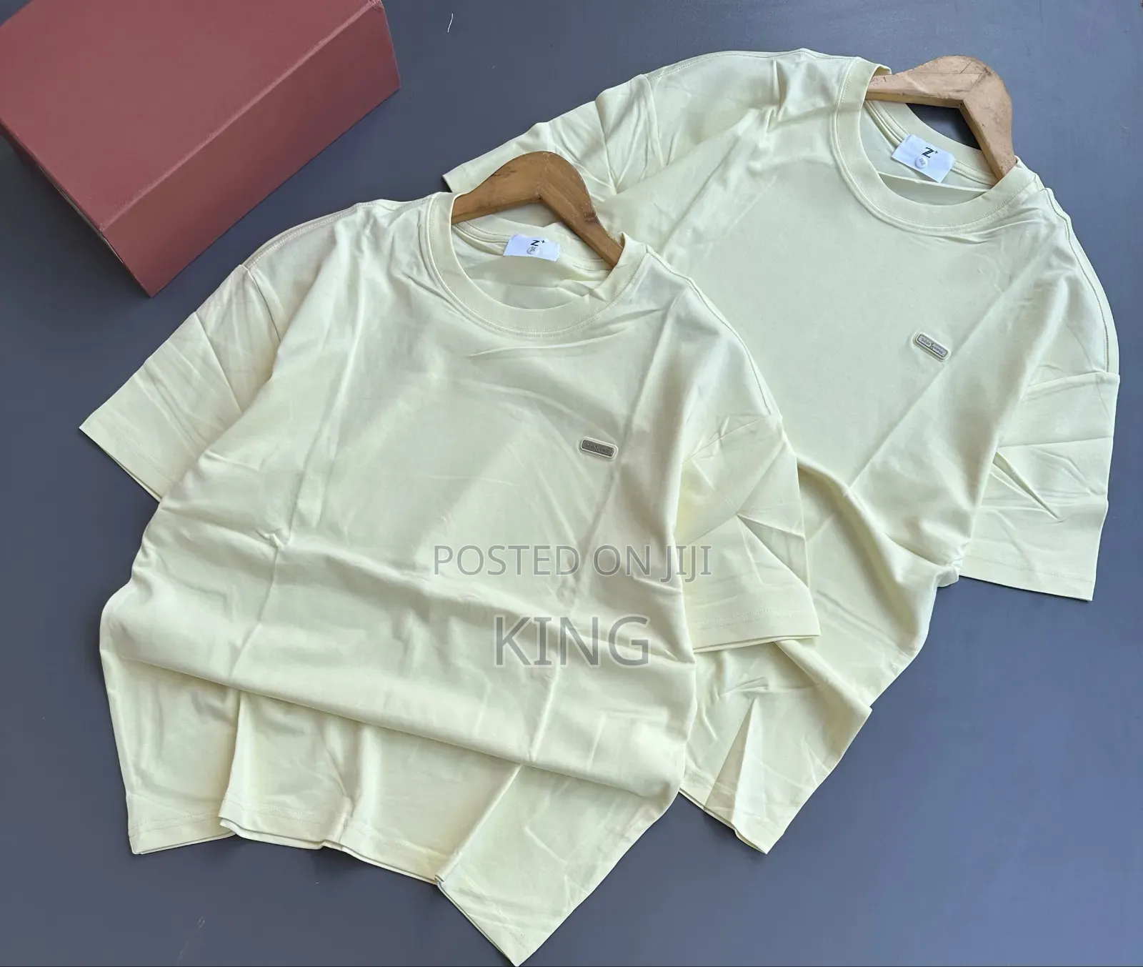 Men's Short-Sleeve Boxy-Fit Henley T-Shirts