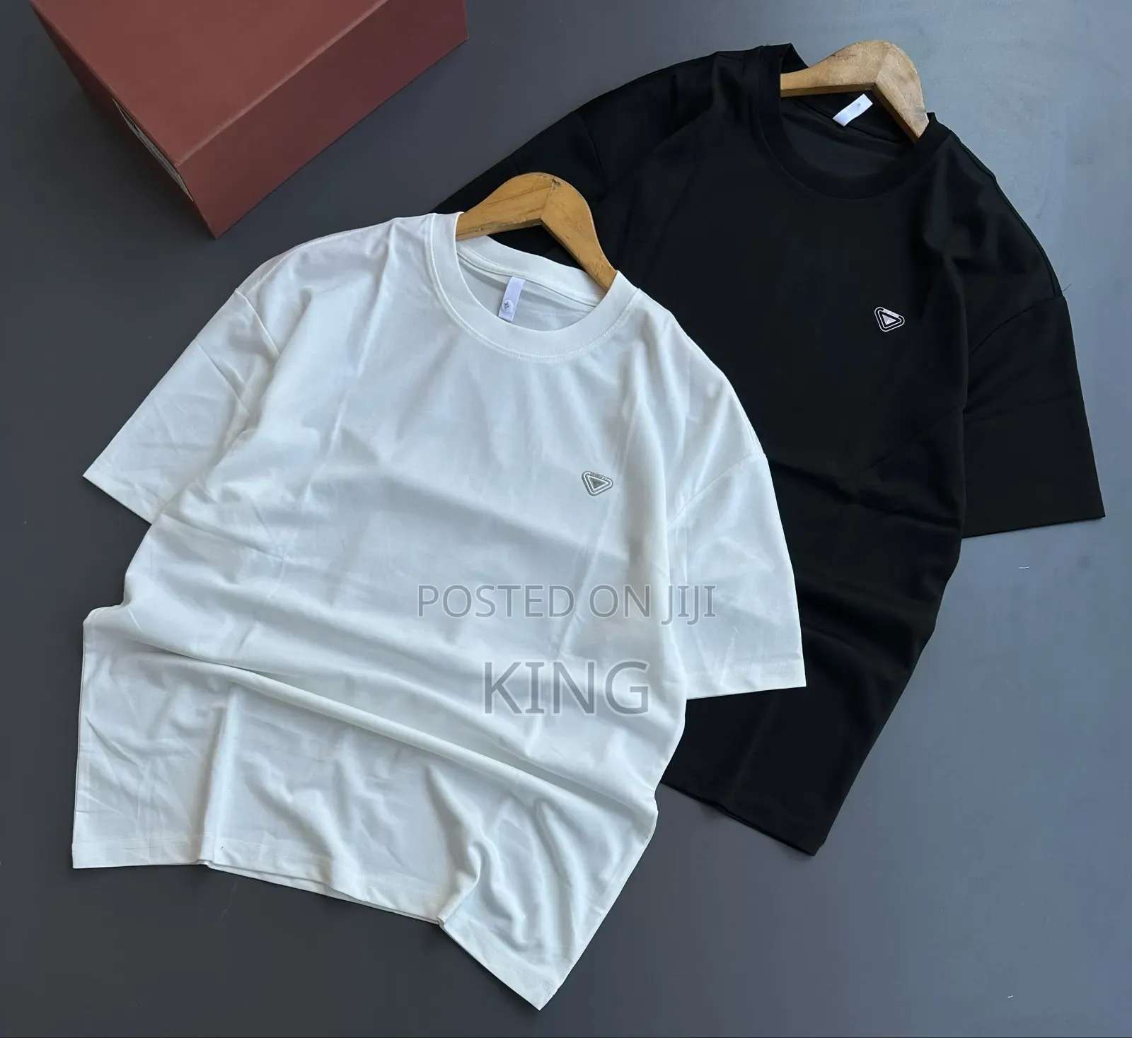 Men's Short-Sleeve Boxy-Fit Henley T-Shirts