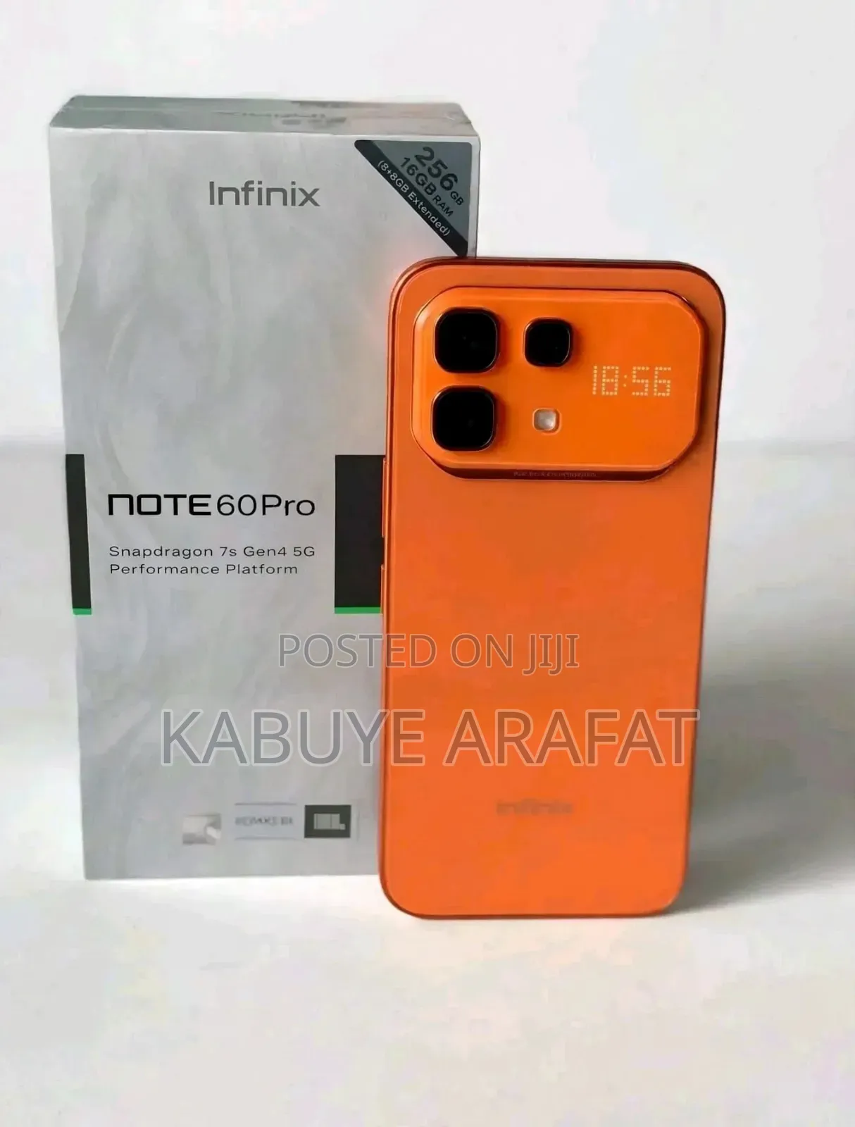 New Infinix Note 60 Pro 256 GB Orange