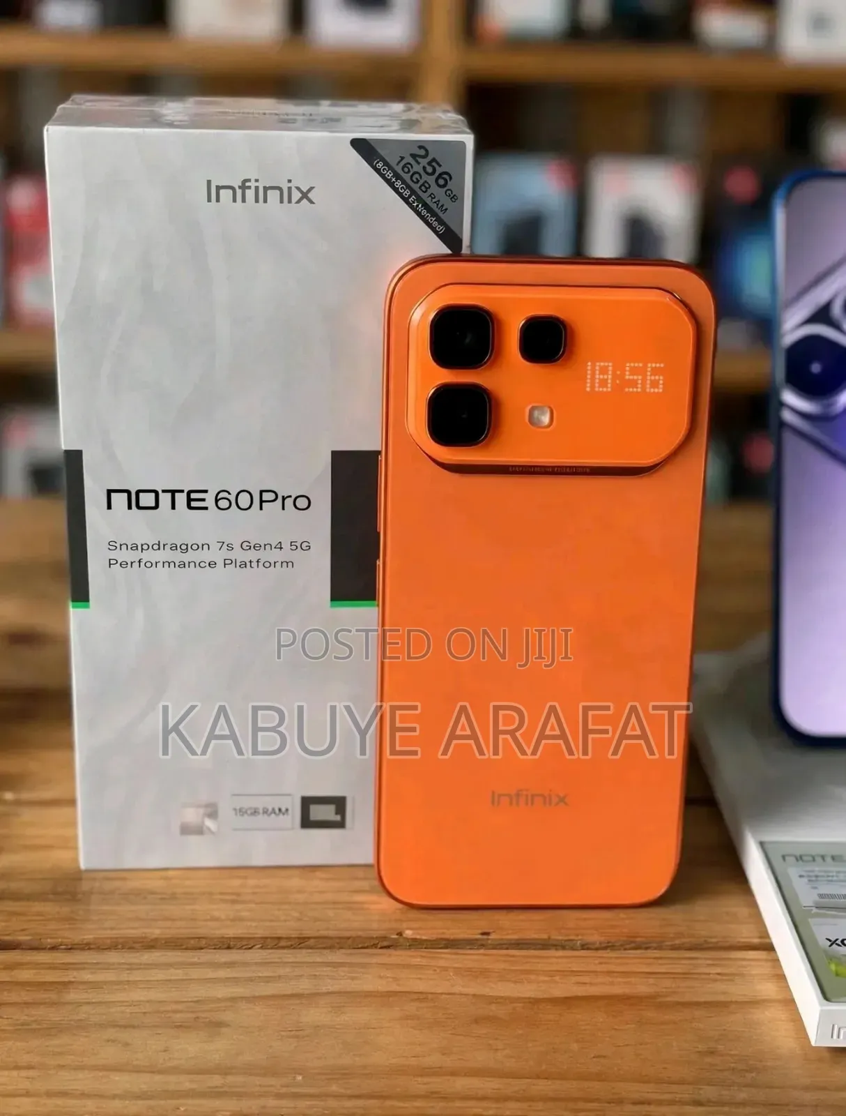 New Infinix Note 60 Pro 256 GB Orange