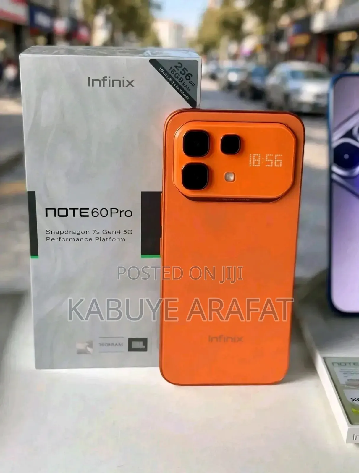 New Infinix Note 60 Pro 256 GB Orange