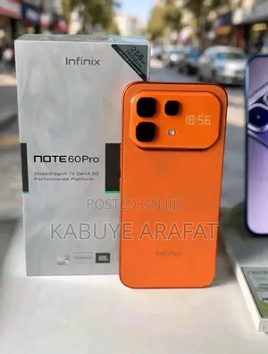 New Infinix Note 60 Pro 256 GB Orange